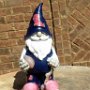 Hi, my name is OMG (Ole Miss Gnome)! I live in the neighbors back yard (Andy & Judy. And, we can't forget to mention their granddaughter, Shelby). I was abducted and went for a wild ride out west!