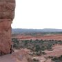 Hike back from Delicate Arch